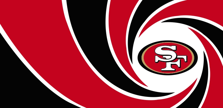 007 San Francisco 49ers logo iron on paper